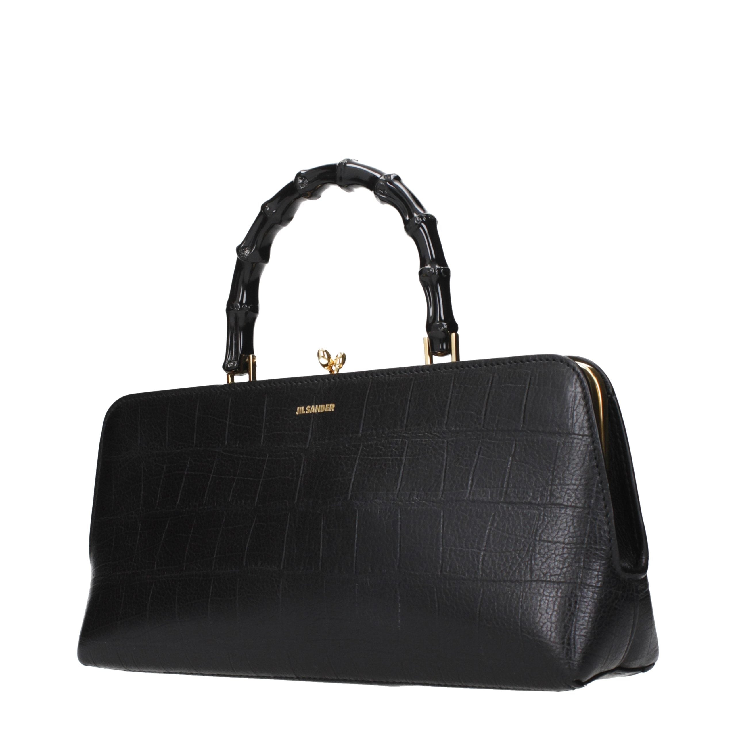 Black Leather Handbag