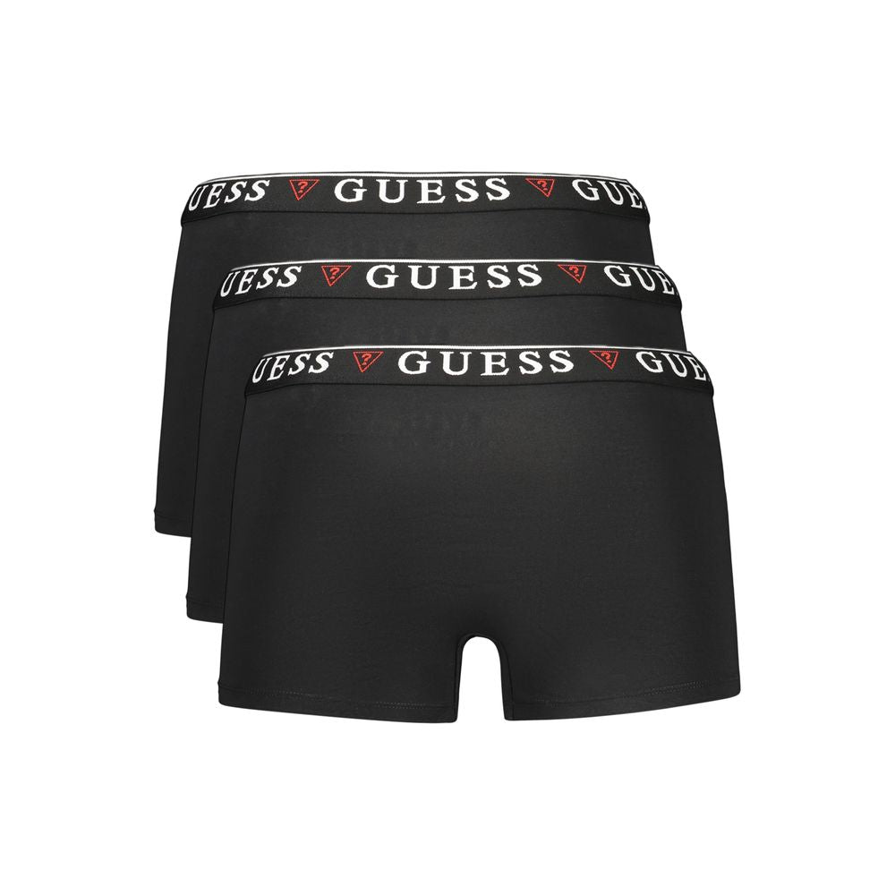 Black Cotton Men Underwear