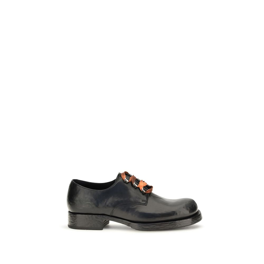 Black Calf Leather Bos Taurus Oxfords And Derbies