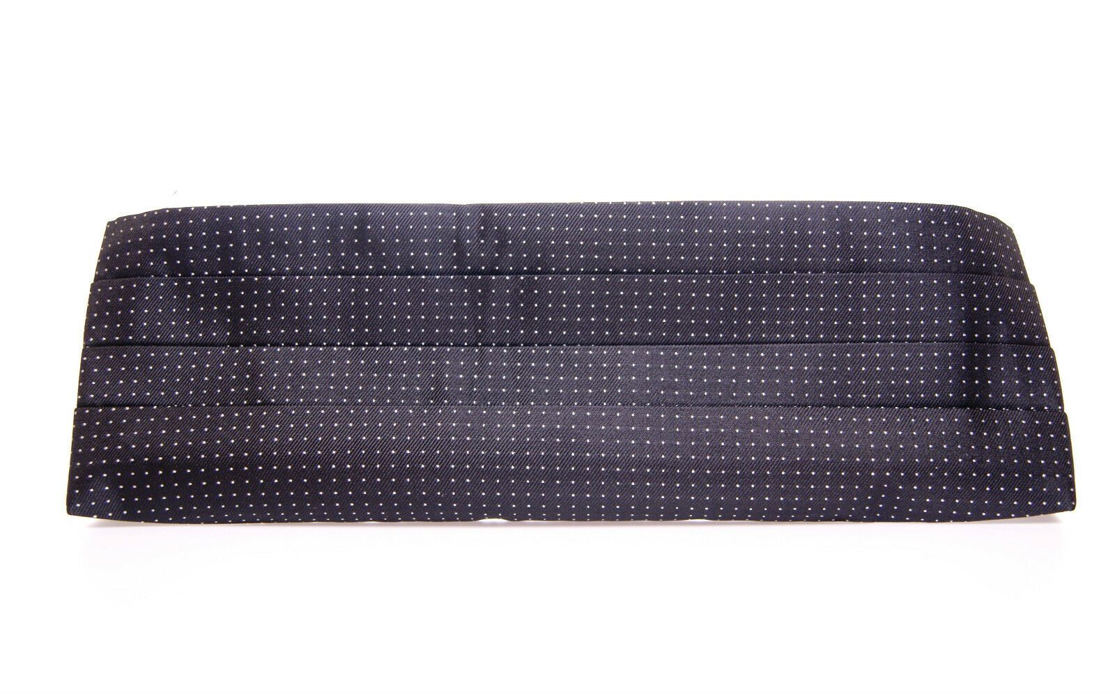 Black Waist Smoking Tuxedo Cummerbund Belt
