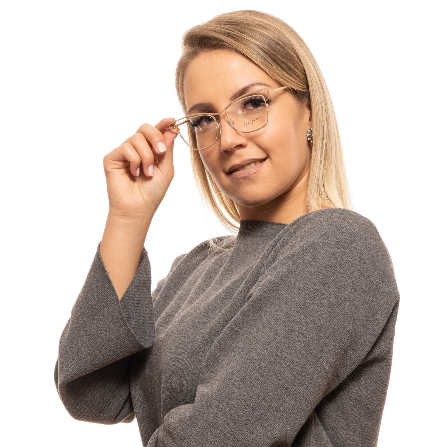 Gold Titanium Glasses (Frames)