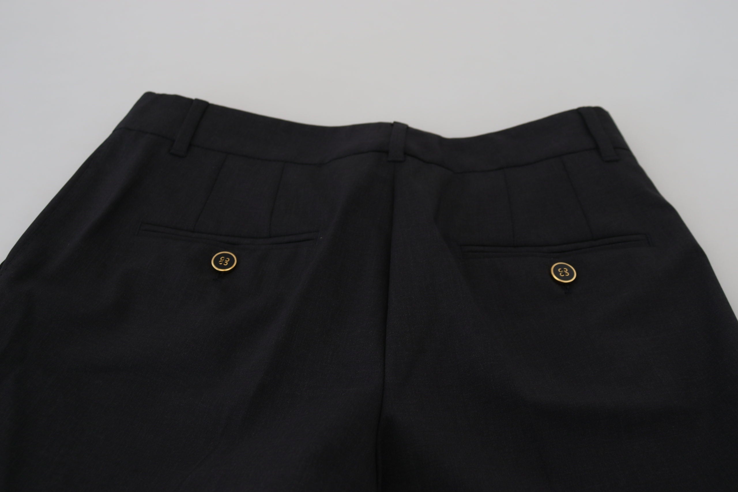 Grey Women Formal Tapered Pants