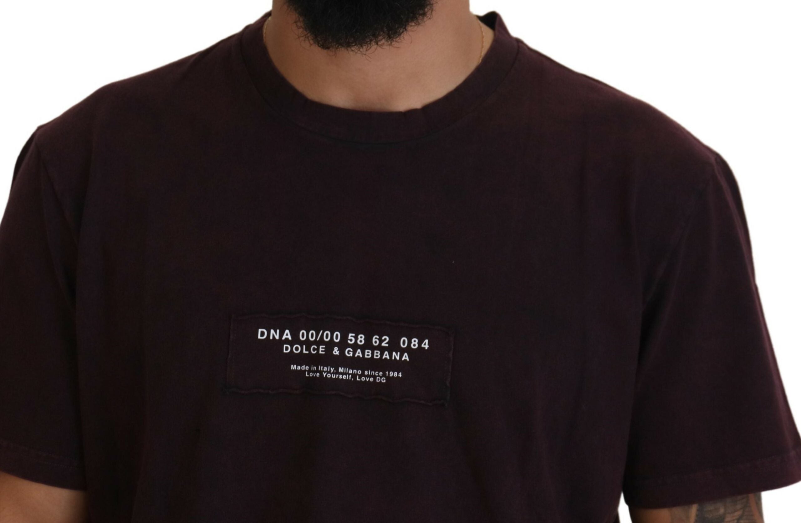 Bordeaux Crewneck Short Sleeve T-shirt