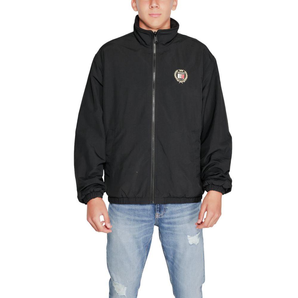 Black Recycled Polyester Shell Jacket