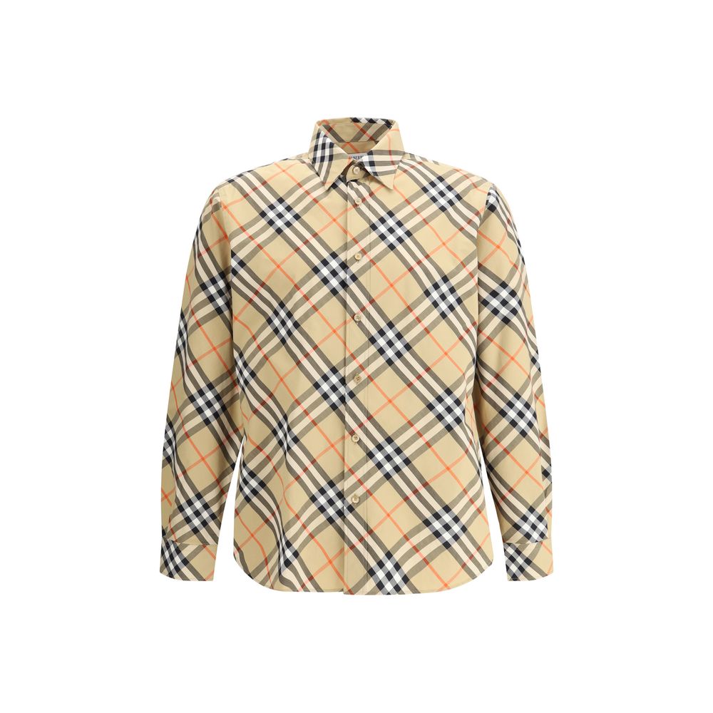 Beige Cotton Shirt
