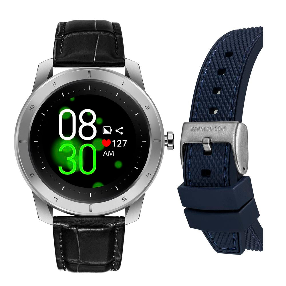 Blue Synthetic Sport Watch