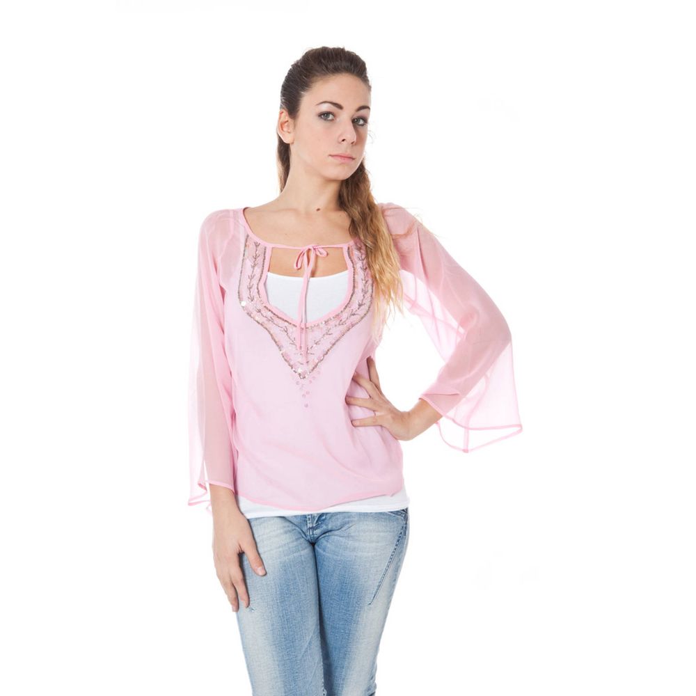 Rosa Seta Women T-Shirt