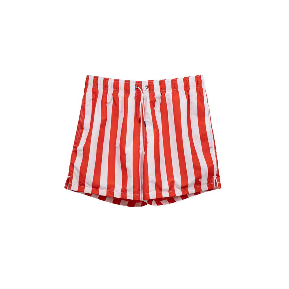 Costume de baie Emporio Armani roșii din poliester
