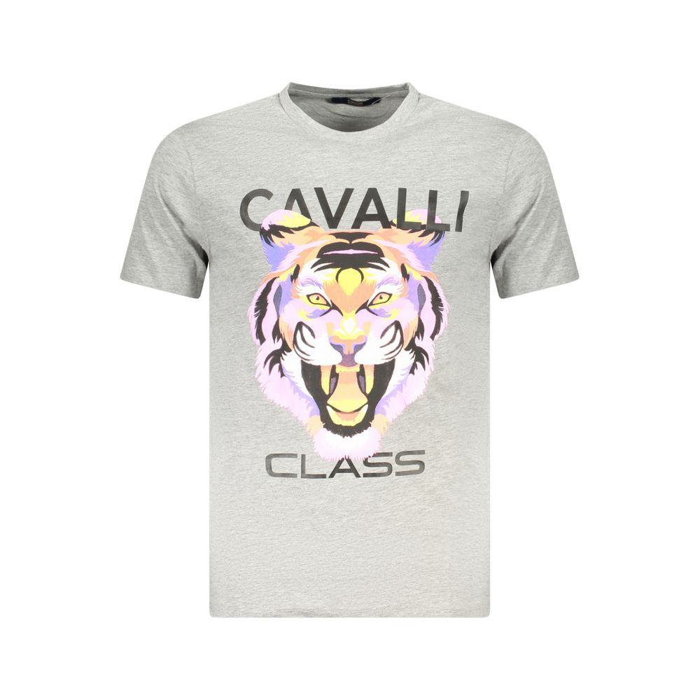 Grigio Cotton Men T-Shirt