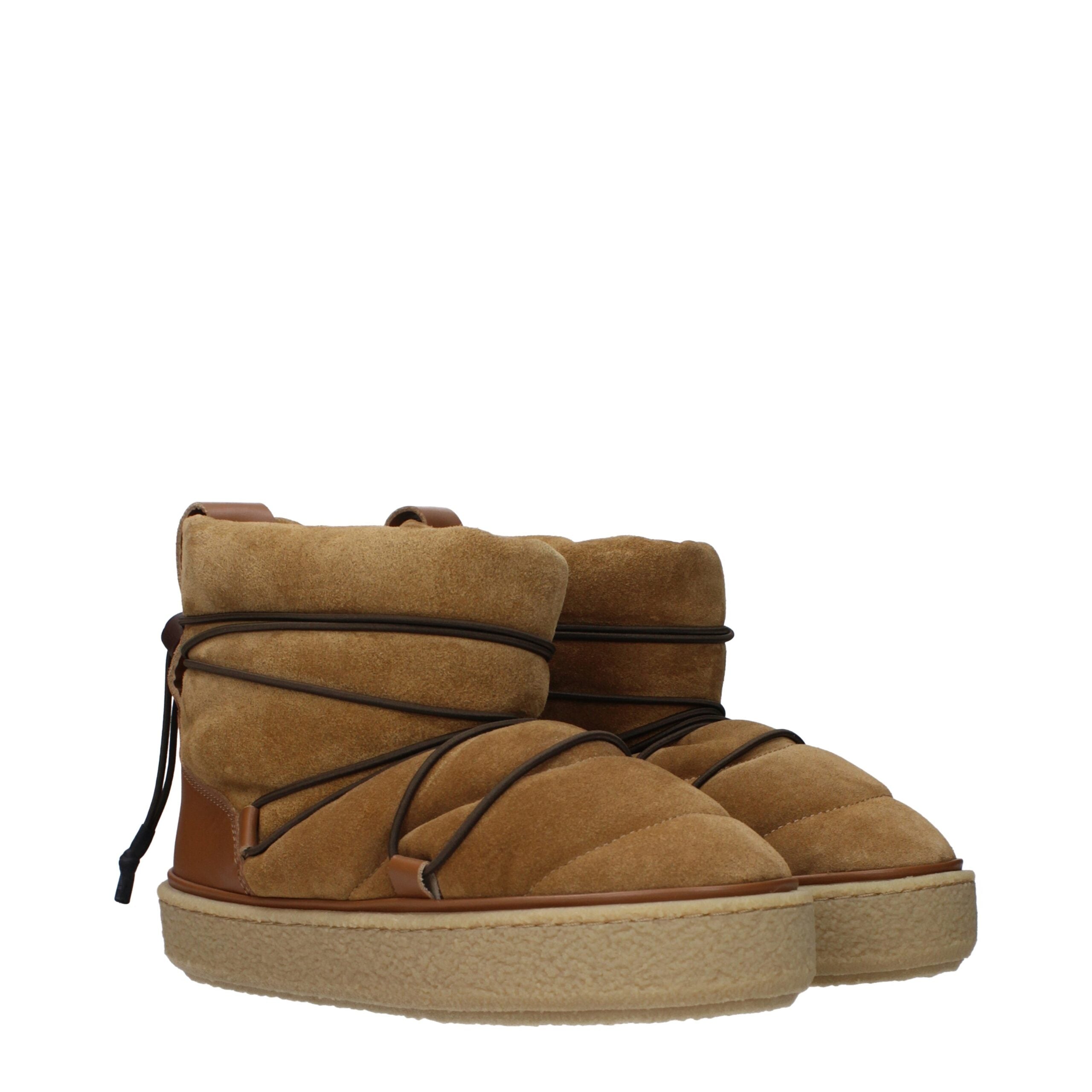 Brown Leather Ankle Boots
