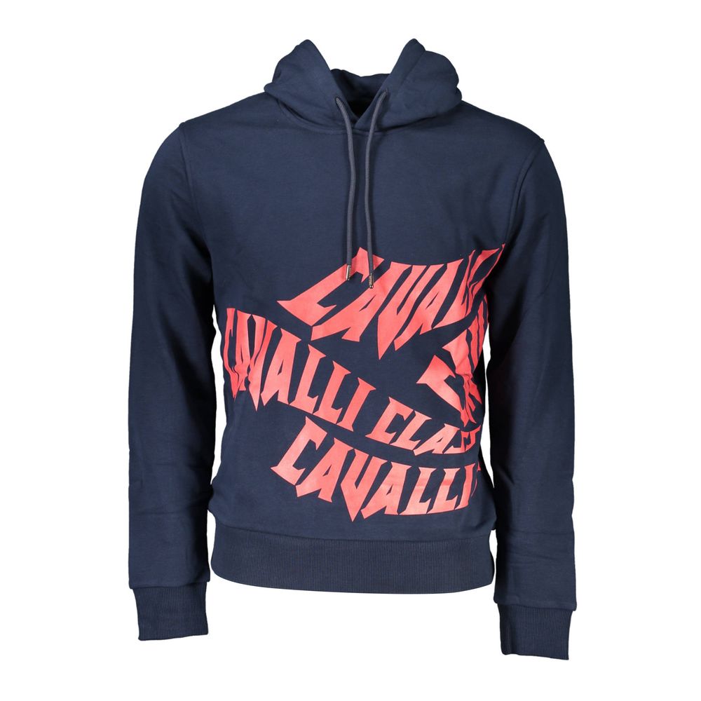 Blue Cotton Men's Sweatshirt