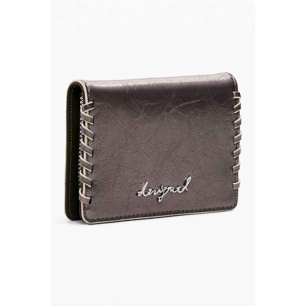 Bronzo Polyurethane Women Wallet
