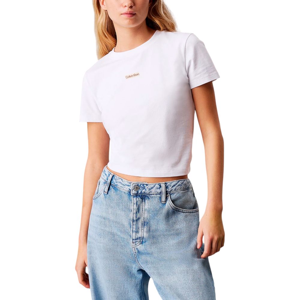 White Recycled Cotton Sportswear