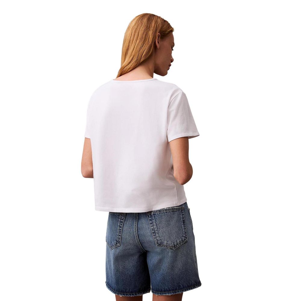 White Recycled Cotton T-Shirt
