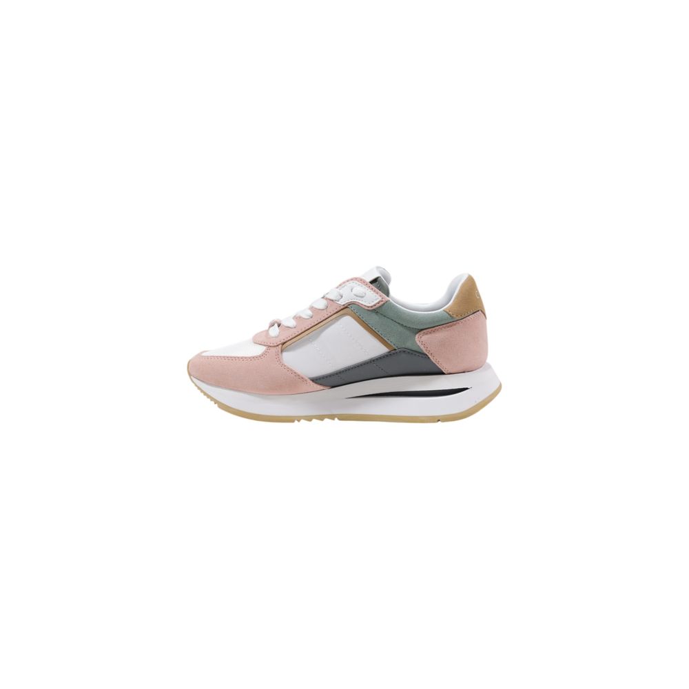 Multicolor Polyester Athletic Sneakers
