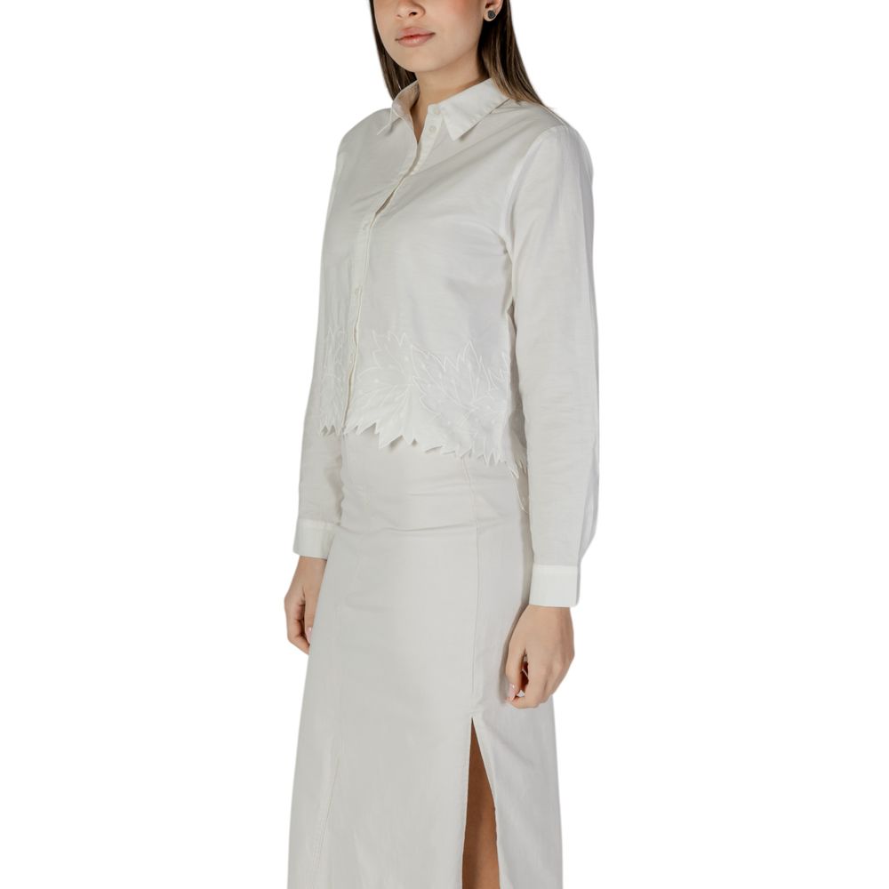 White Cotton Blouse