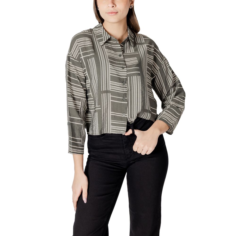 Green Viscose Blouse
