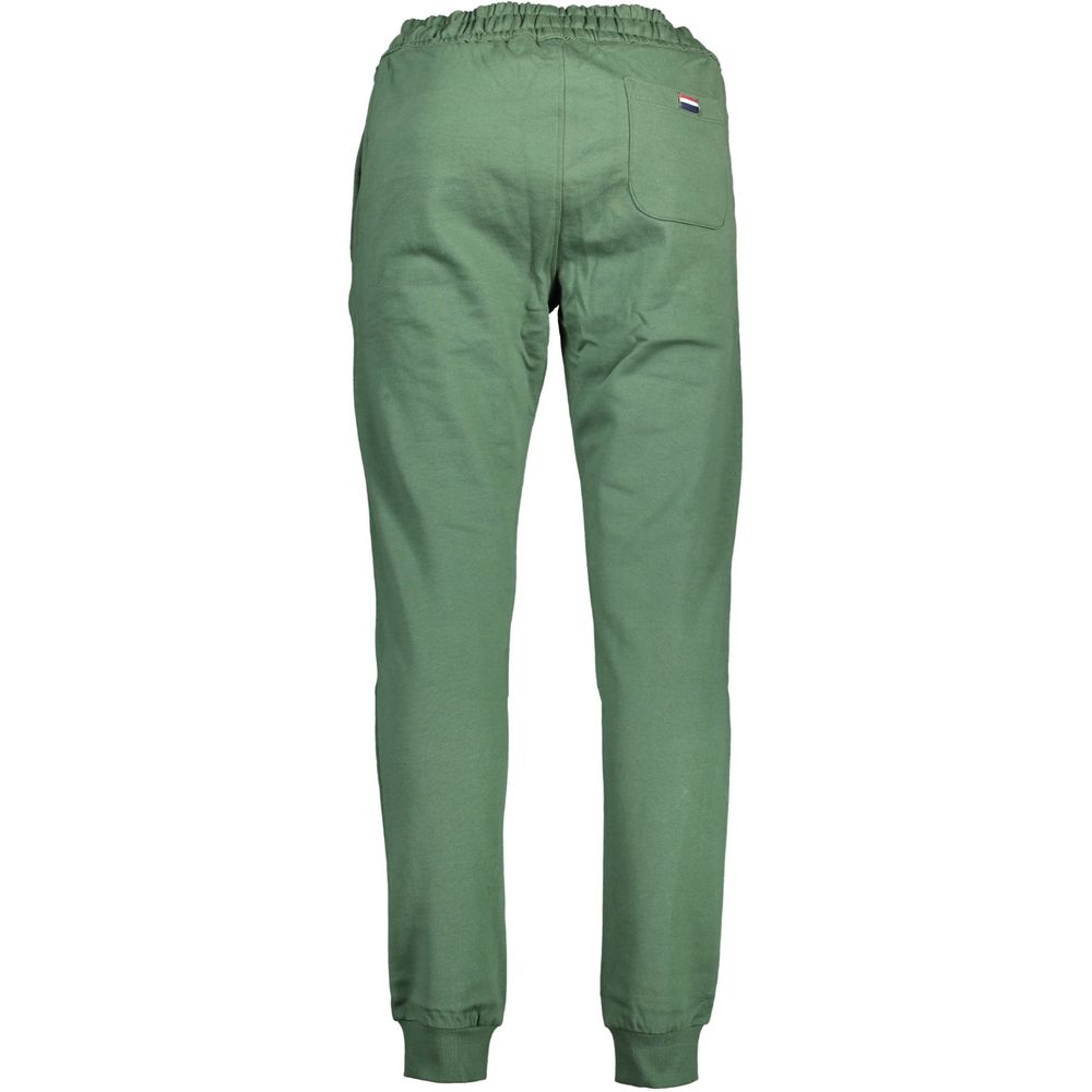 Green Cotton Men's Trousers