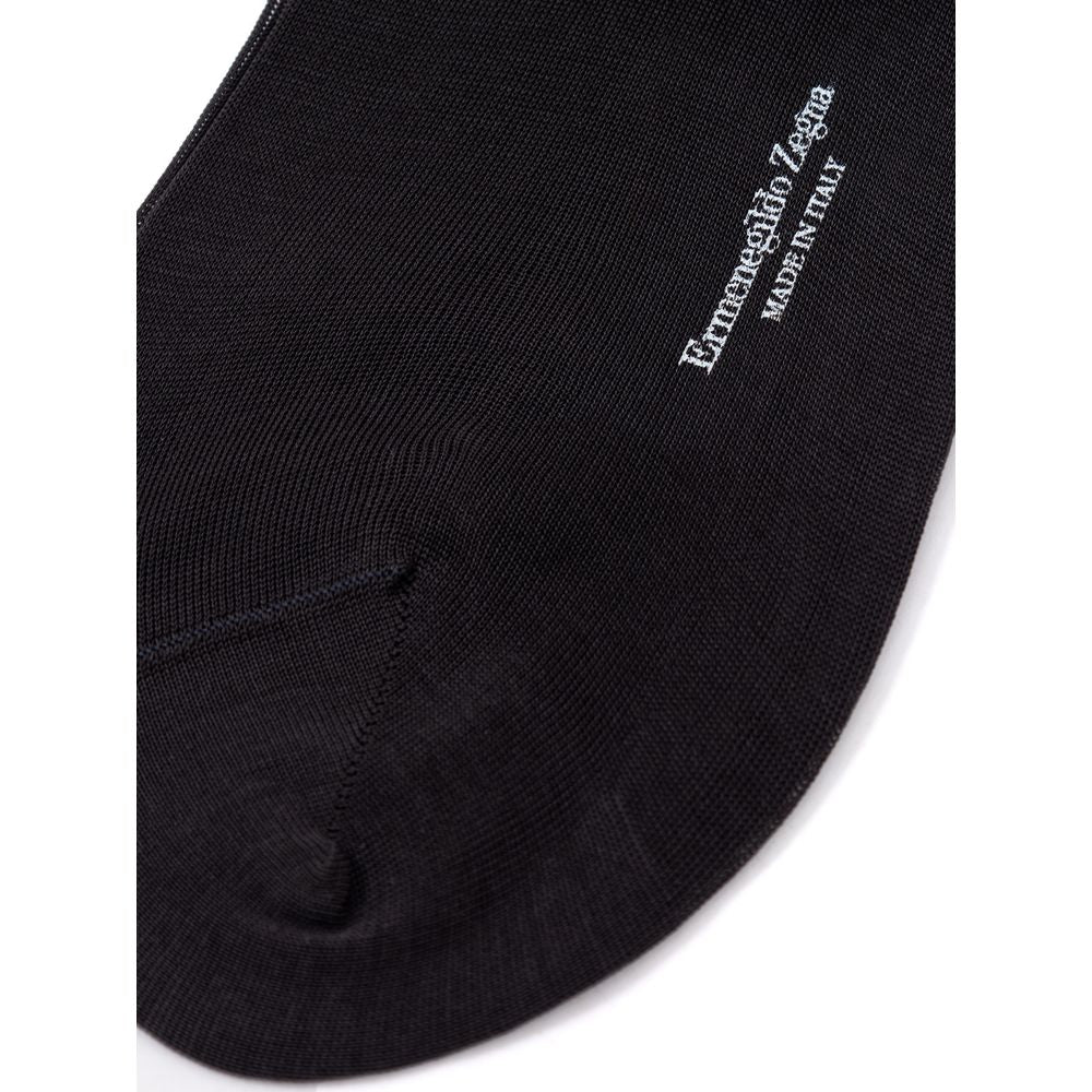 Gray Cotton Socks