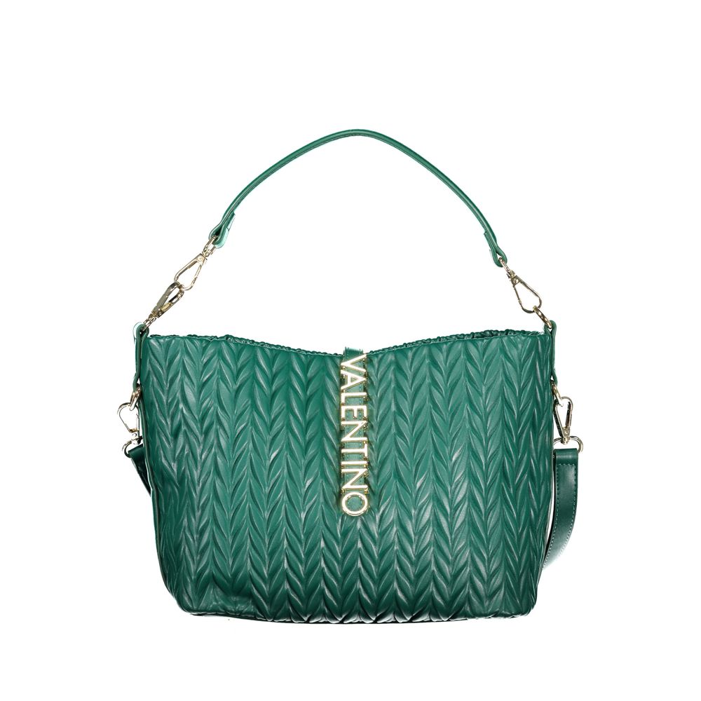 Verde Polyurethane Women's Bag with Adjustable Shoulder Strap