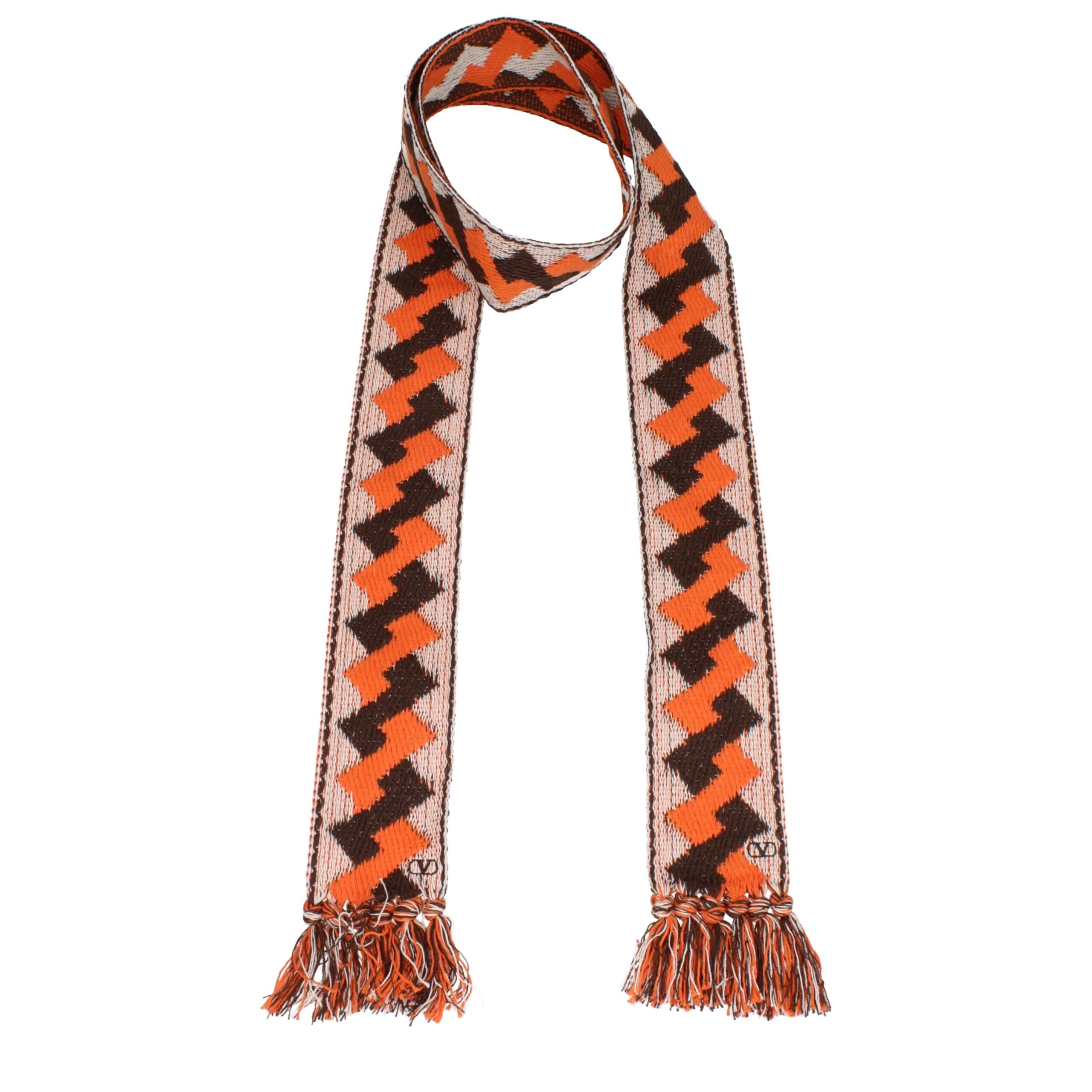 Multicolor Cotton Foulard