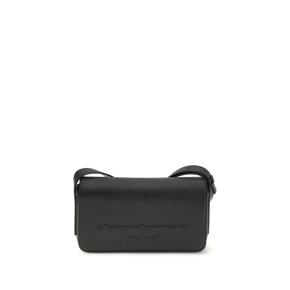 Black Calf Leather Bos Taurus Shoulder Bag