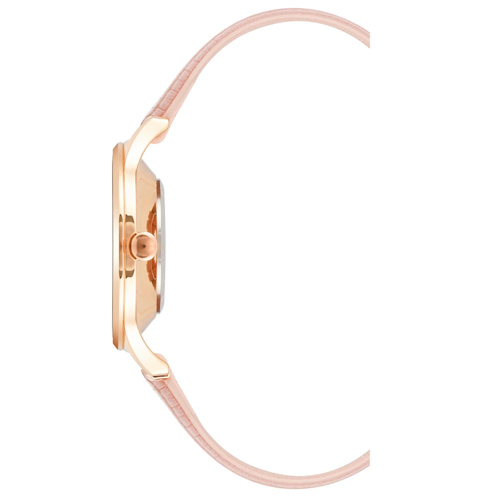 Multicolor Leather Dress Watch