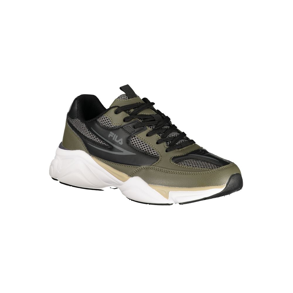 Verde Poliuretano Uomo Sneaker