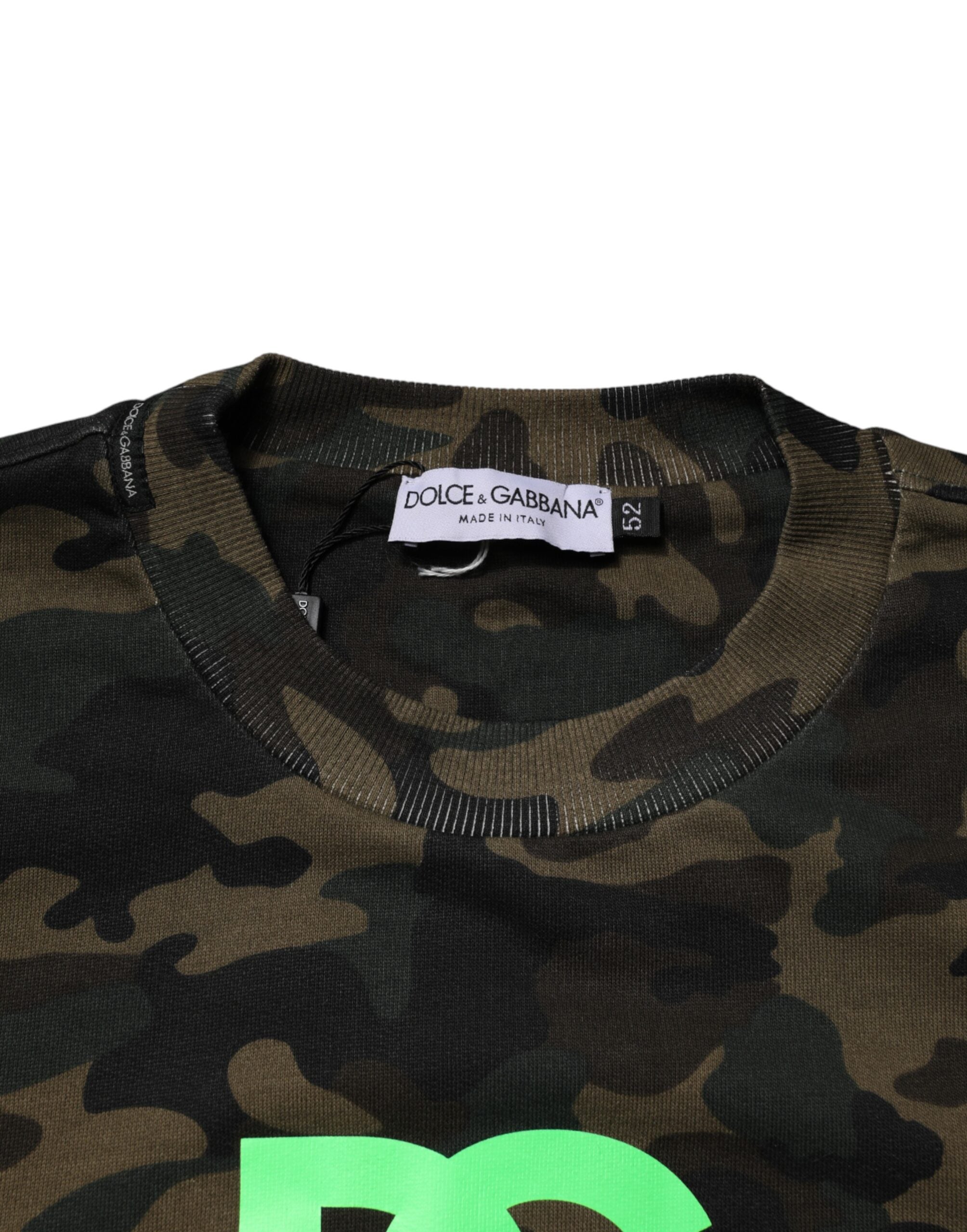 Multicolor Camouflage Men Sweatshirt Sweater