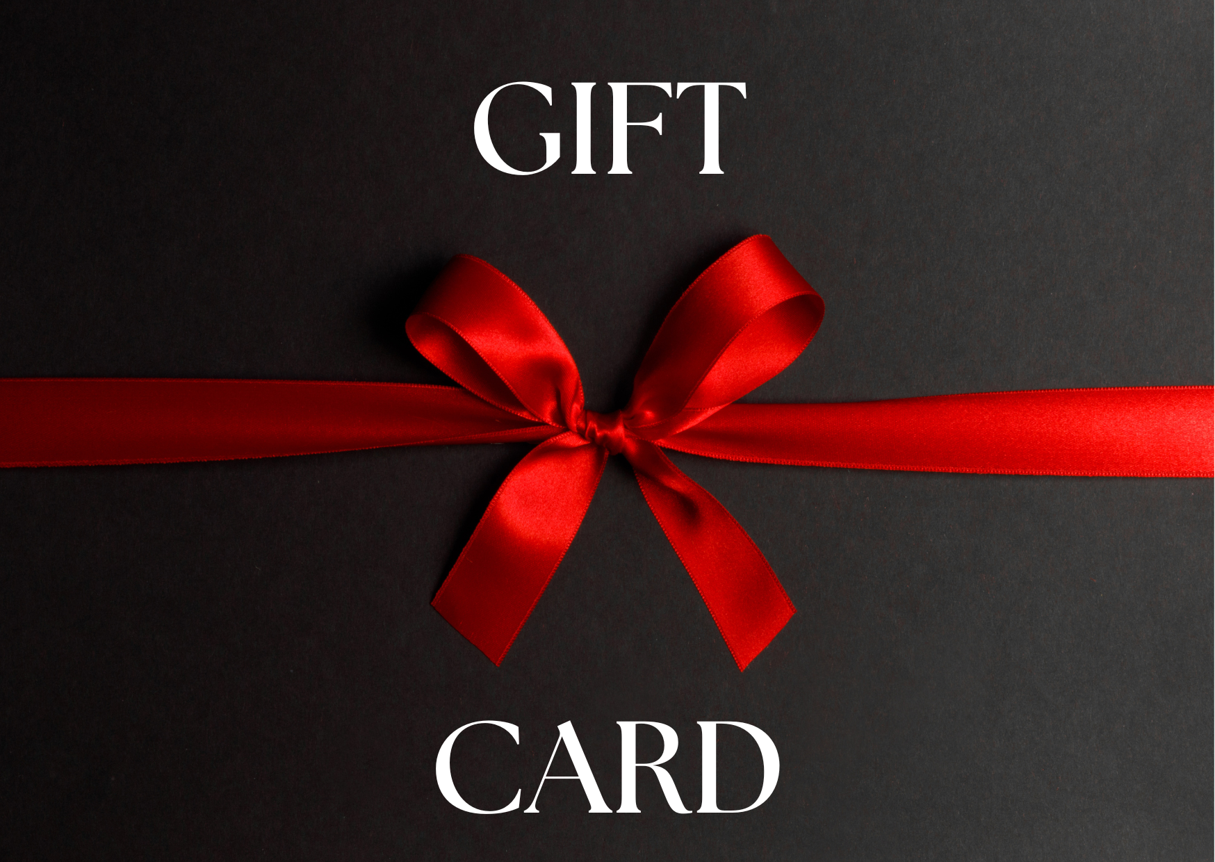 Gift Card, One card, countless possibilities.