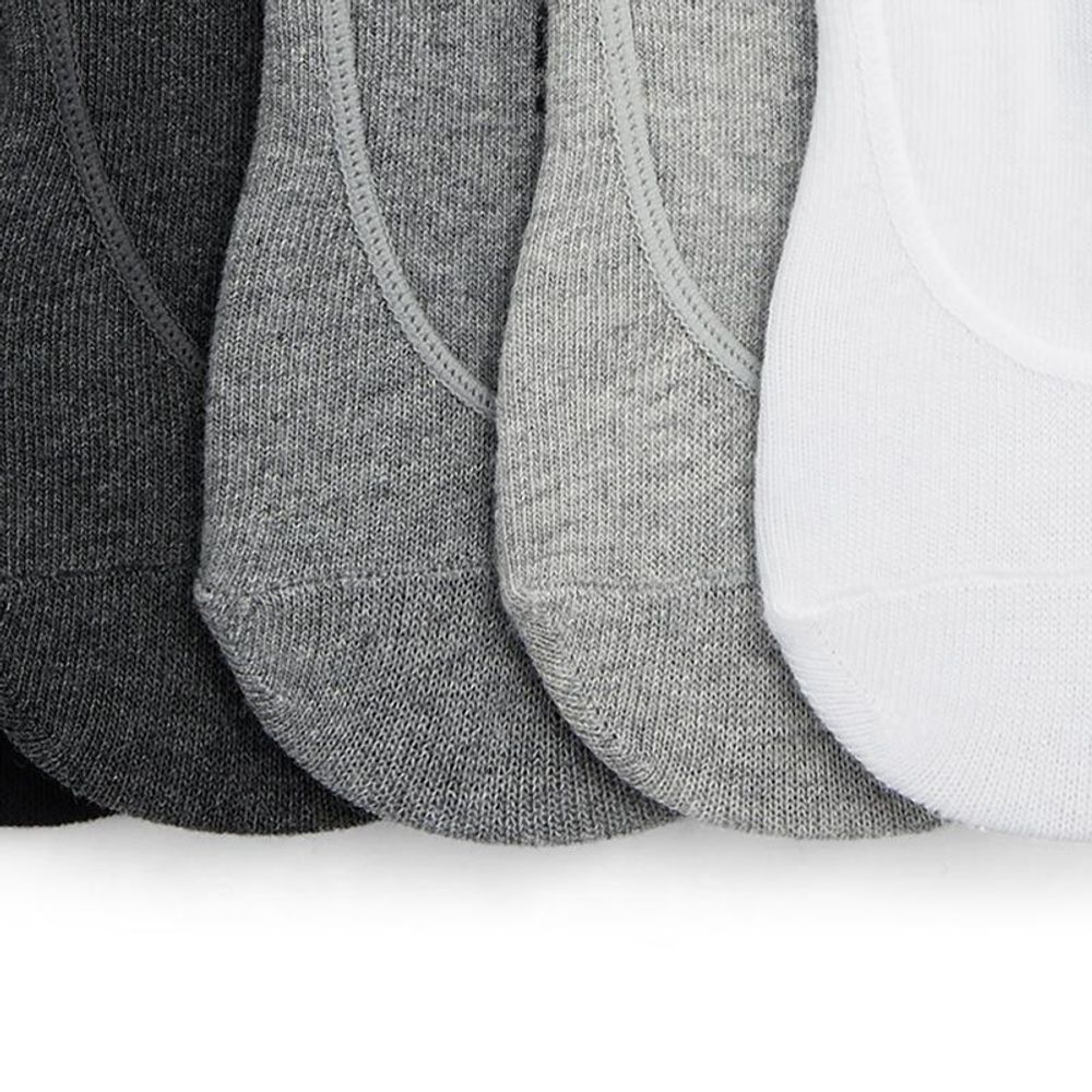Gray Cotton Socks