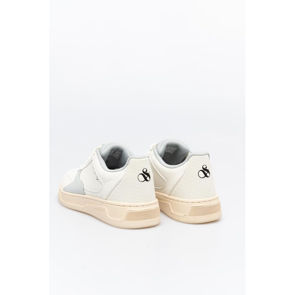 White And Low Top Sneakers