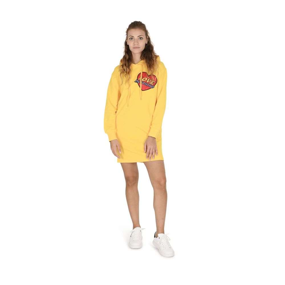 Bicolor Cotton Casual Dress