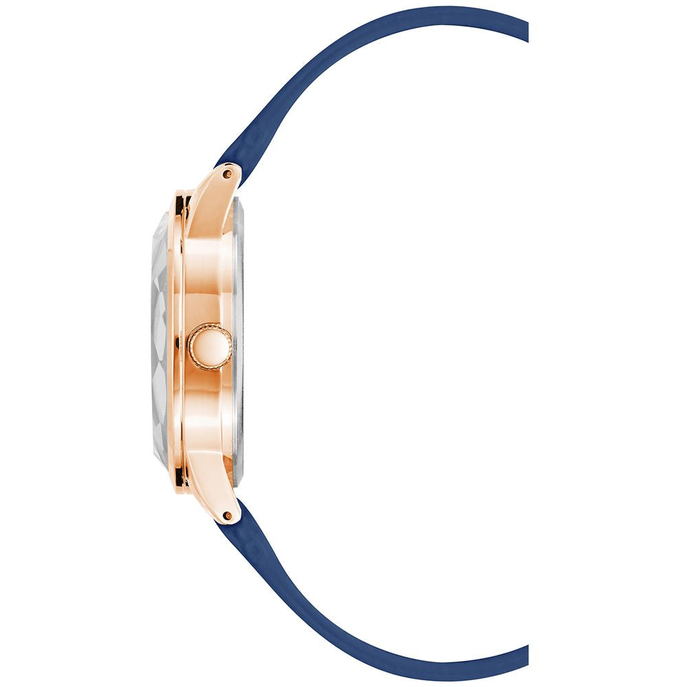 Blue Plastic Dress Watch