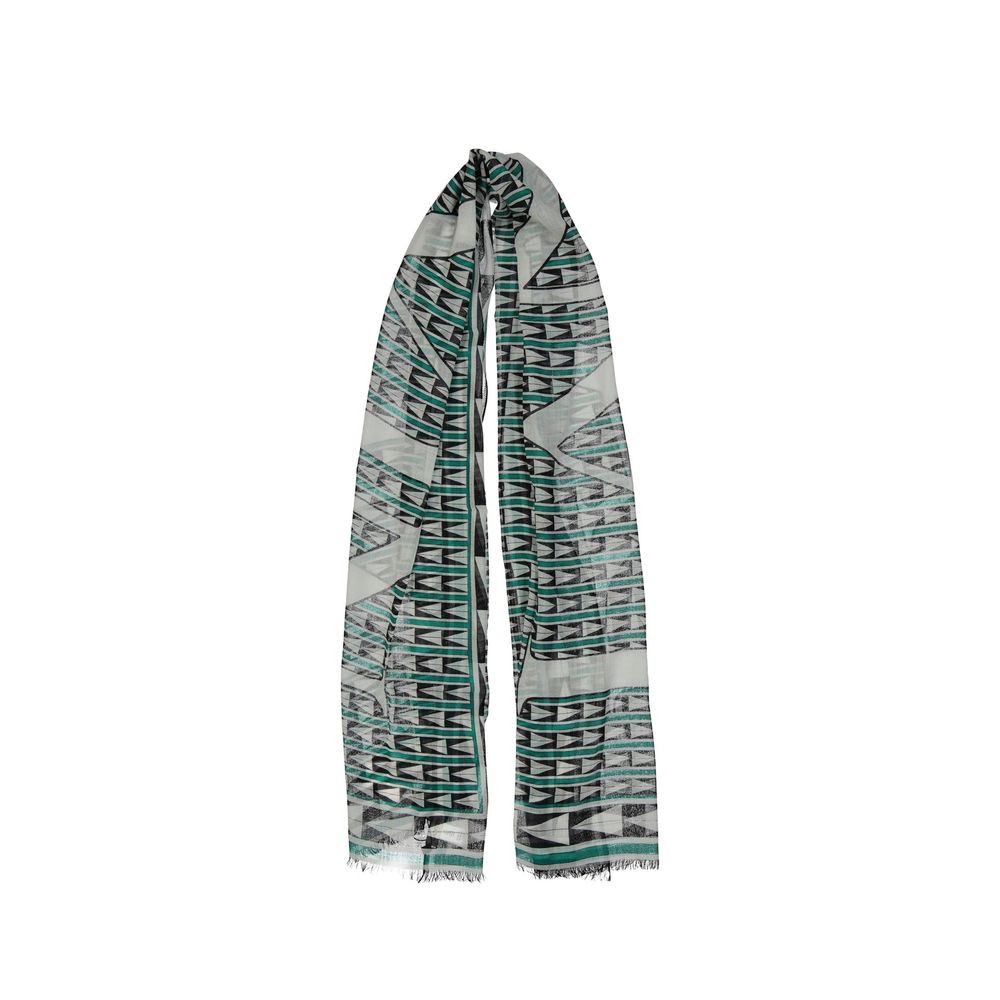 Bicolor Wool Scarf
