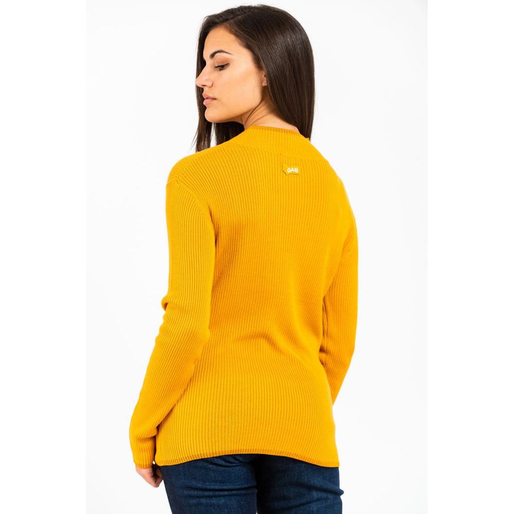 Yellow Wool Sweatshirt