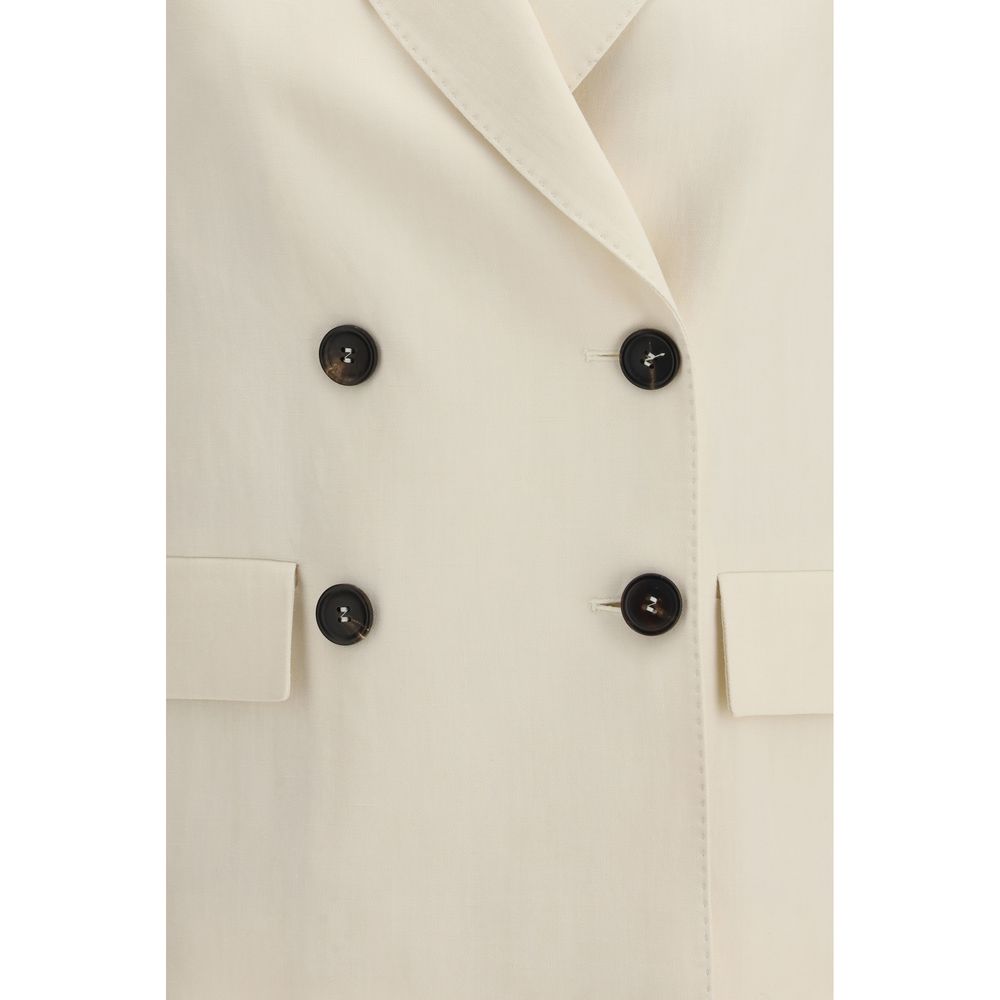 Beige Viscose Clothing
