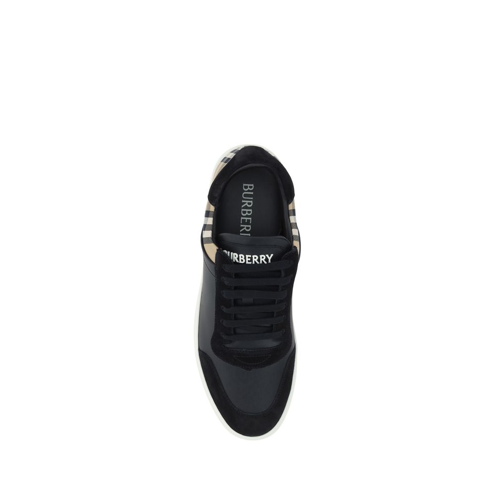 Multicolor Calf Leather Bos Taurus Low Top Sneakers
