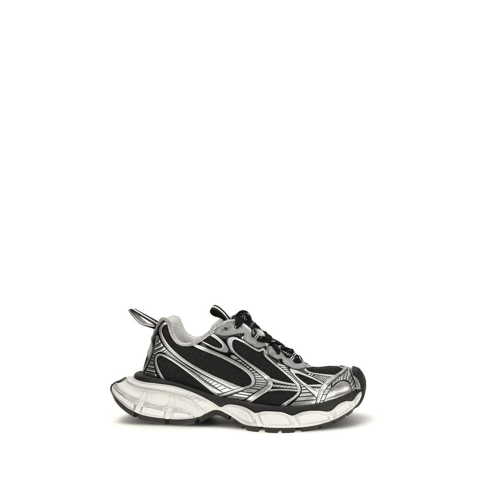 Multicolor Polyethylene Athletic Sneakers
