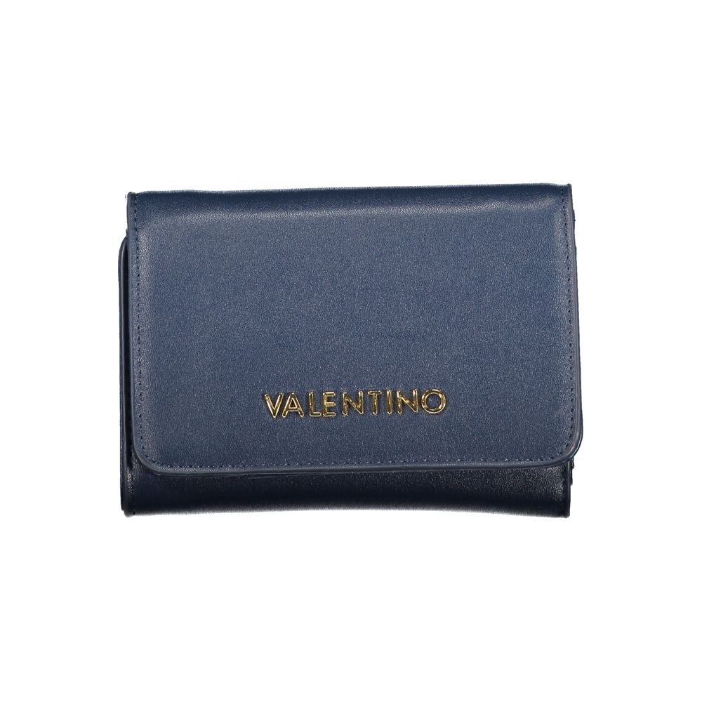 Blue Leather Women's Wallet