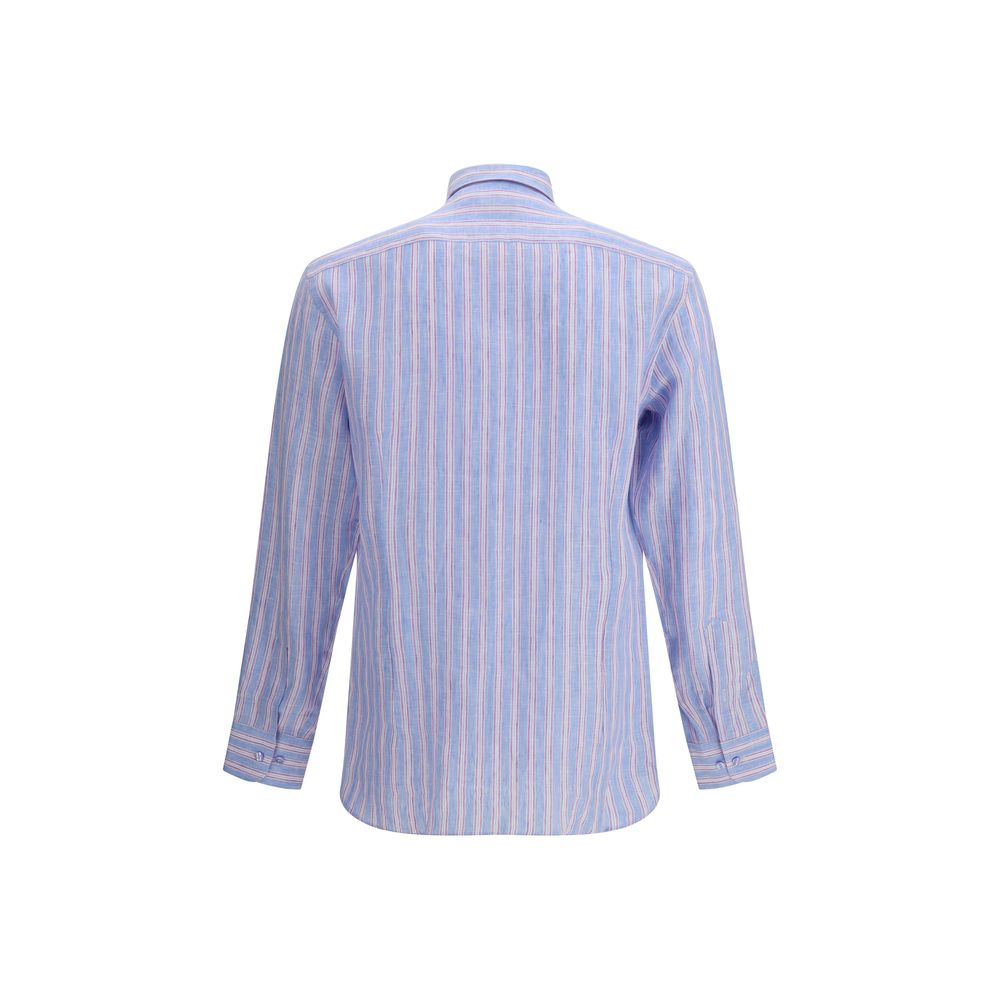 Multicolor Linen Pattern Shirt