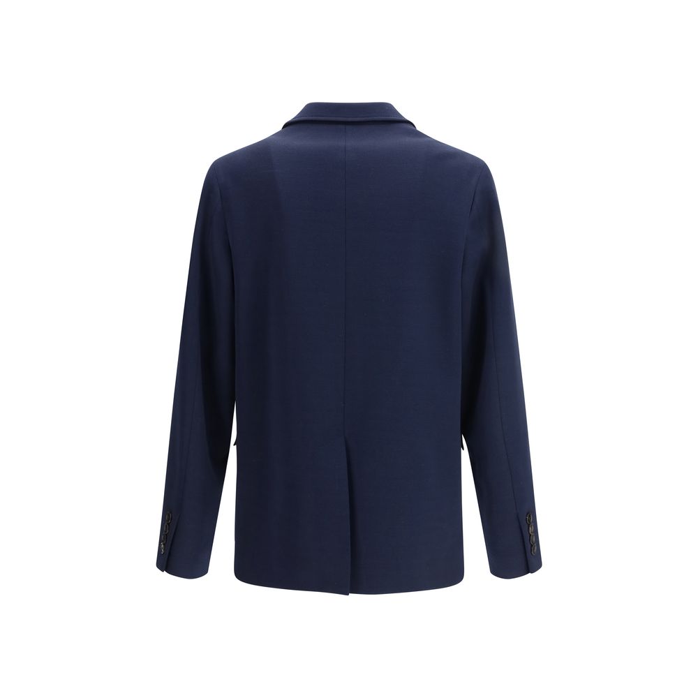 Blue Cotton Coat
