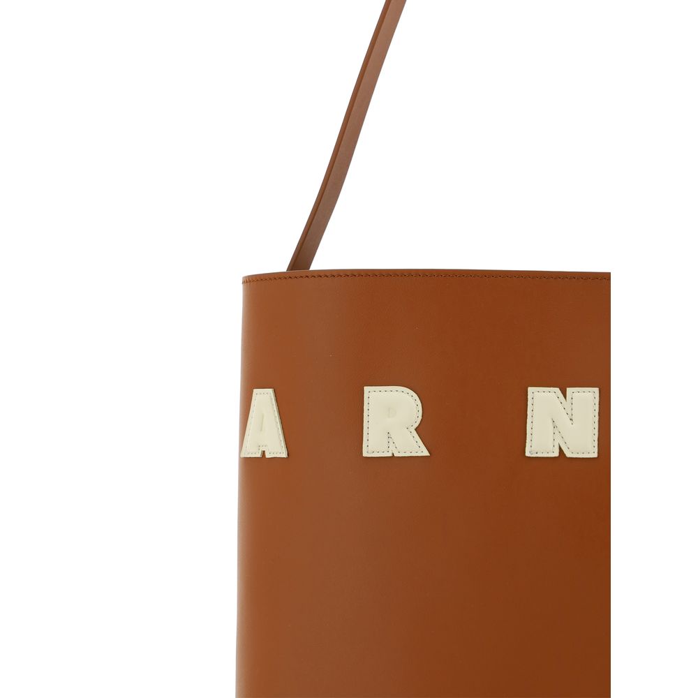 Brown Calf Leather Bos Taurus Shoulder Bag