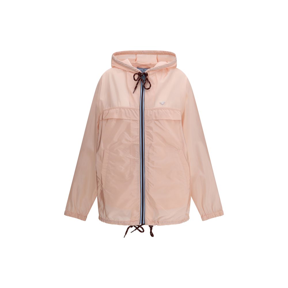 Multicolor Recycled Polyamide Shell Jacket