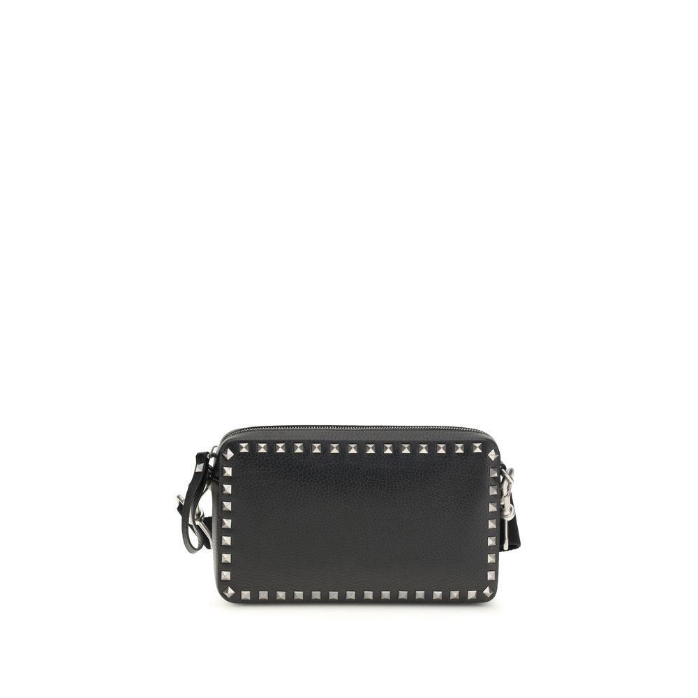 Black Calf Leather Bos Taurus Shoulder Bag