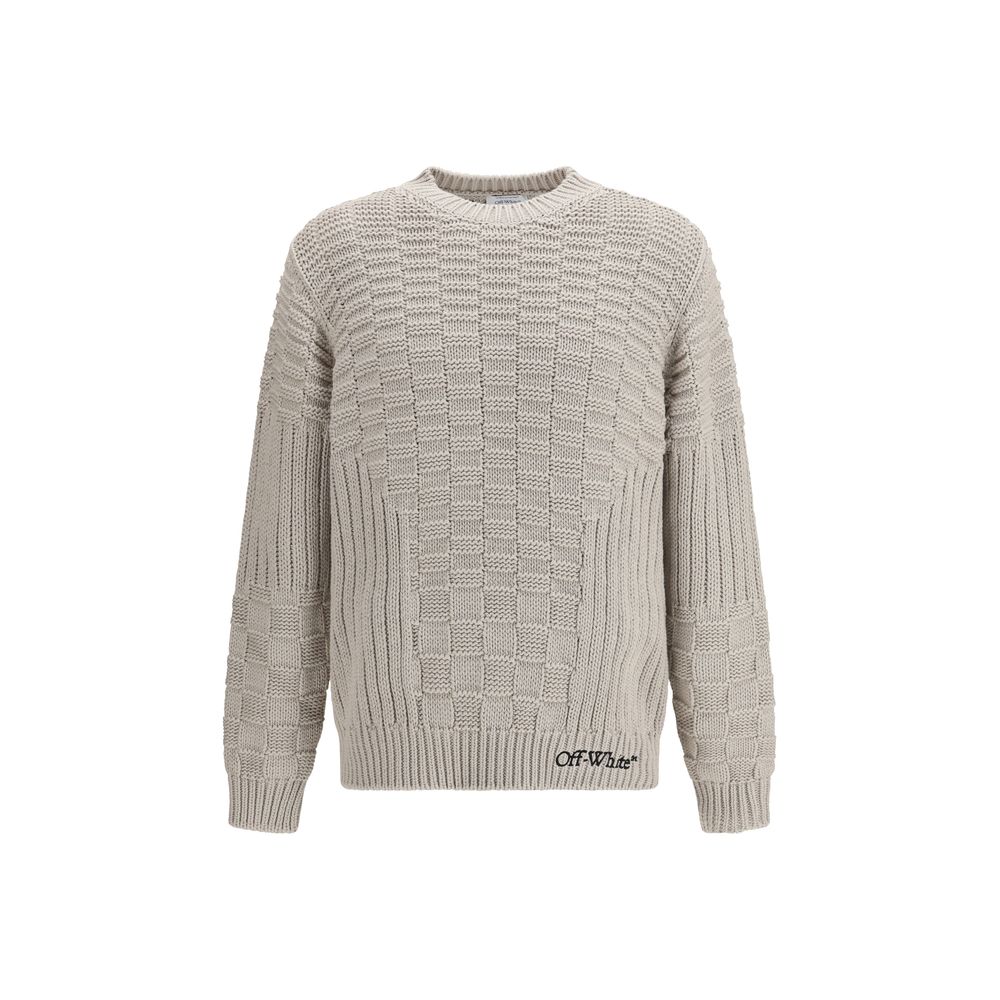 Beige Cotton Sweatshirt
