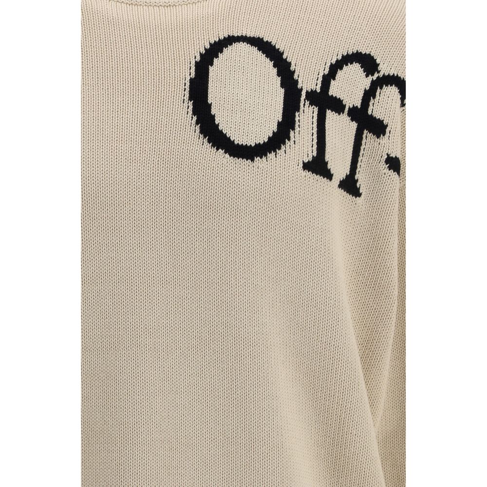 Beige Cotton Sweatshirt