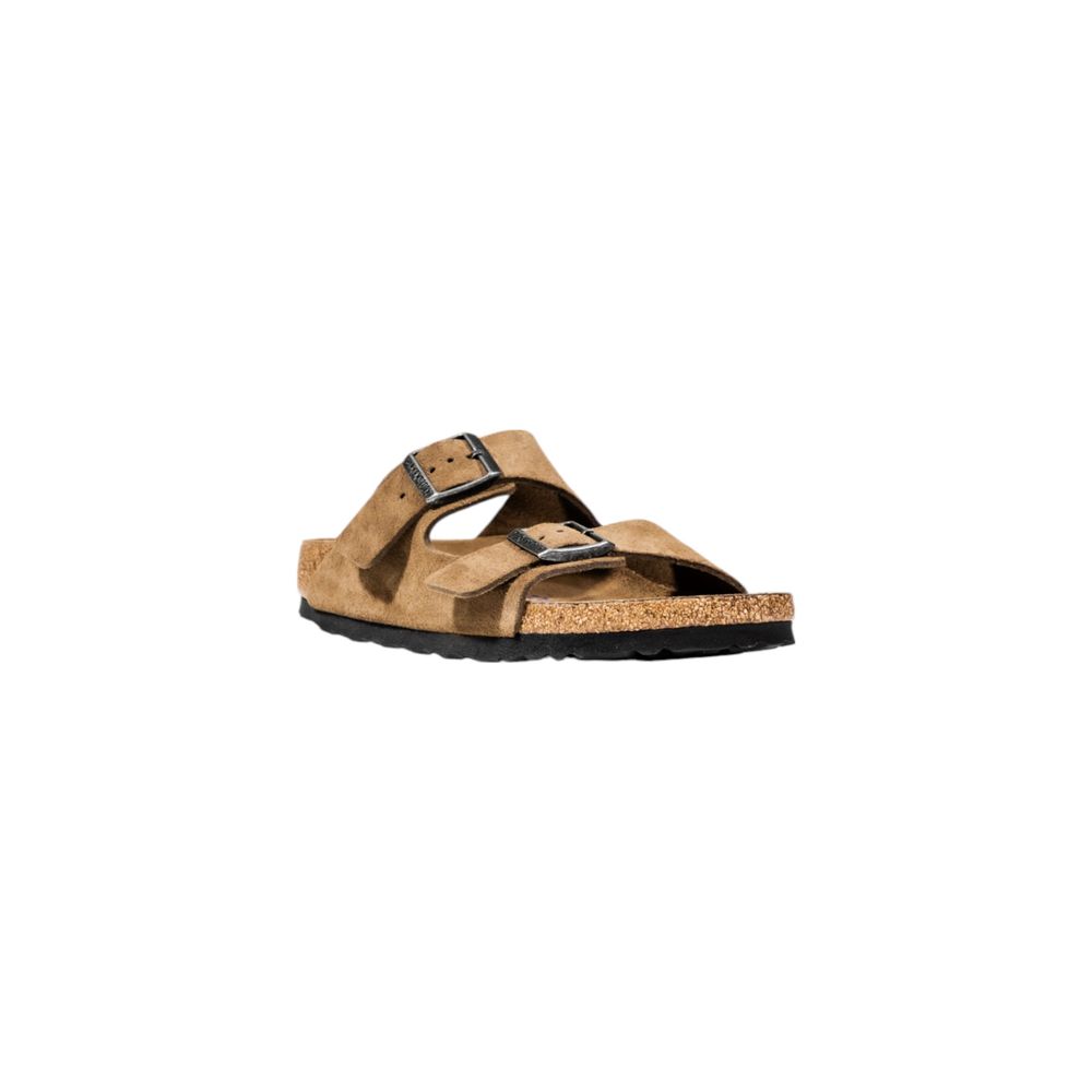 Brown Suede Leather Sandals