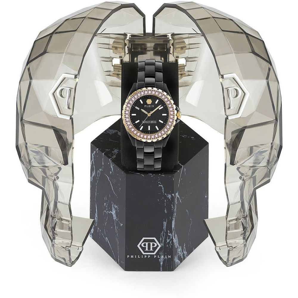 Black Ceramic Dress Watch