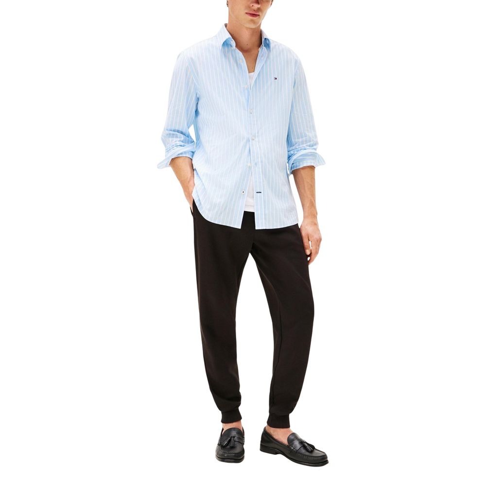 Black Cotton Joggers (Workout Pants)